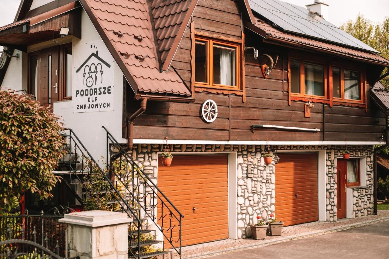 Poddasze Dla Znajomych - Apartament Z Goraca Balia Nad Jeziorem Czorsztynskim - Okolica Czorsztyn, Szczawnica, Velo Czorsztyn, Kroscienko, Zakopane, Gorce, Pieniny, Tatry Kluszkowce Extérieur photo